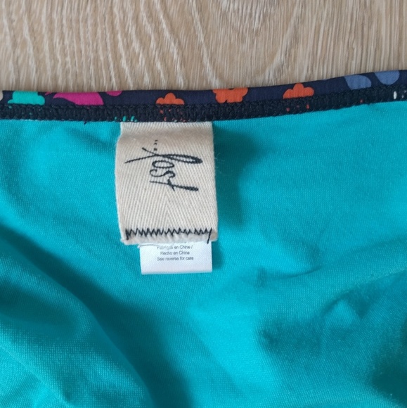 Floral and Striped Billabong Bikini Bottom - Picture 2 of 5